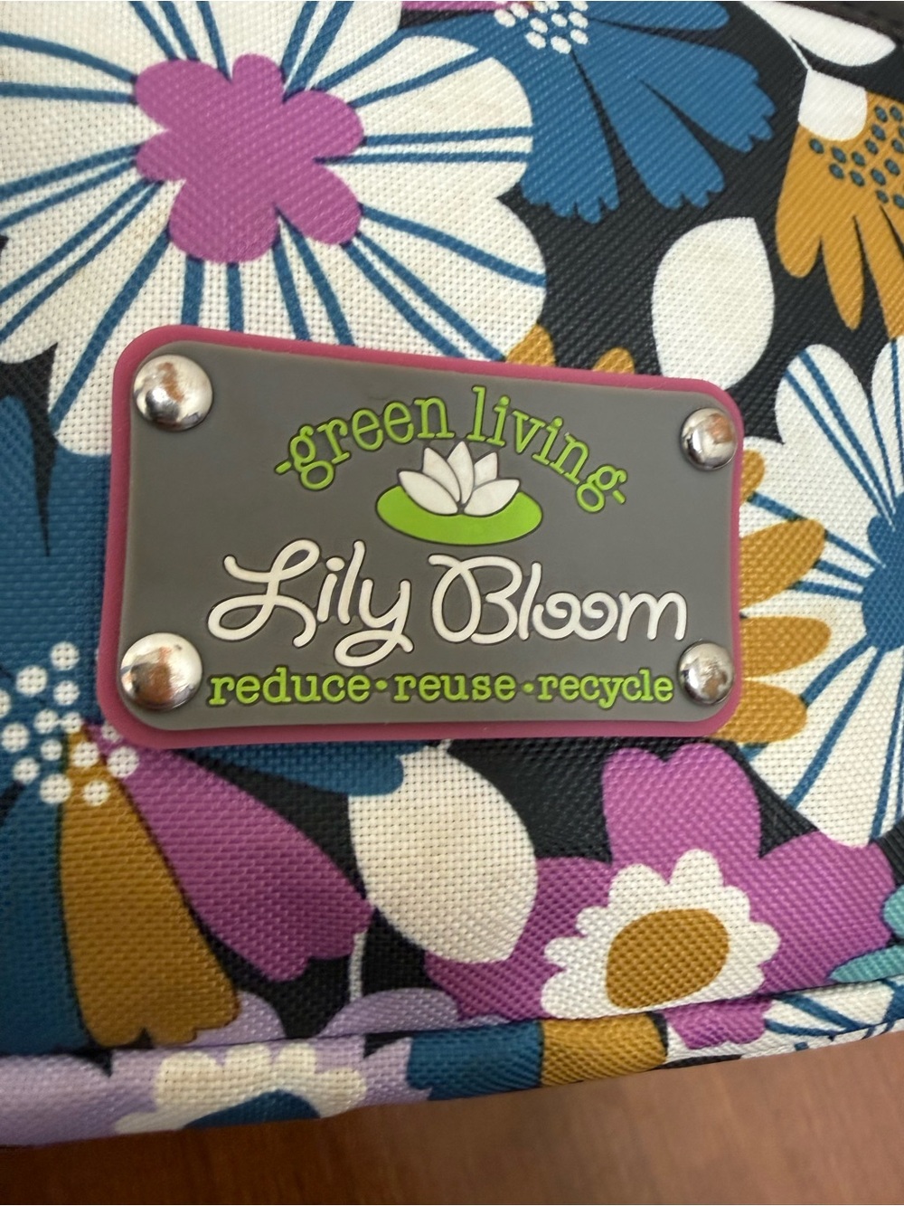 Lily Bloom Maggie Satchel Handbag EUC - Picture 15 of 15